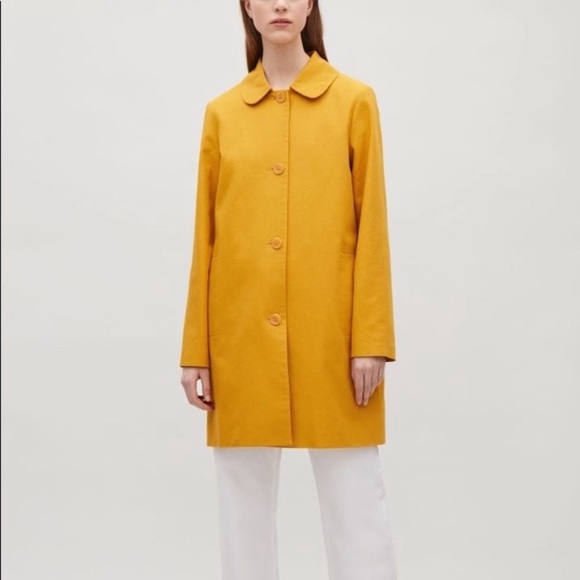 cos yellow coat